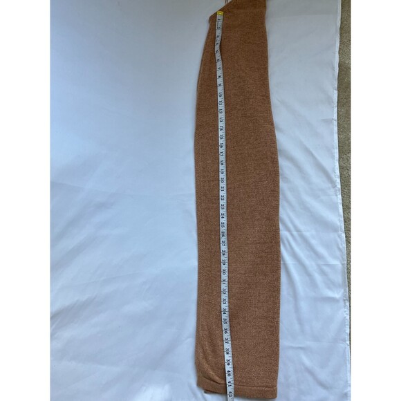 Lilyful Maxi Cutout Knit Dress Size S Beige Sand Open Back Beachy Boho Coastal - Picture 9 of 10